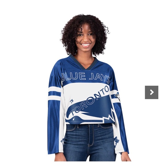 Blue Jays Crop Top - Picture 1 of 2